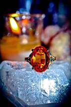 ** Oracle Of Wishes ** Goddess Djinn Secret Society Haunted Ring Vast Riches! - $58.00