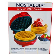 Nostalgia Electrics Nostalgia Mymini Personal Electric Waffle Maker, Pink