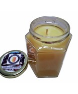 Frankincense &amp; Myrrh Scented 100 Percent  Beeswax Jar Candle, 12 oz - $27.00