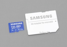 Samsung Pro Plus 128GB Micro SDXC MicroSD Memory Card Class 10 U3 image 1