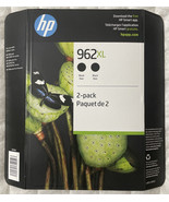 HP 962XL Black High Yield Ink 3JB35BN 2 X 3JA03AN Exp 2024+ - $64.33