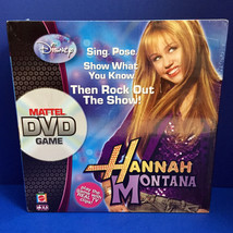 Hannah Montana Disney DVD Game Mattel Music Fashion Pose New Sealed - $14.84