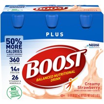 Boost Plus Complete Nutritional Drink (Chocolate, 8 Fl Oz (Pack of 4)) image 1