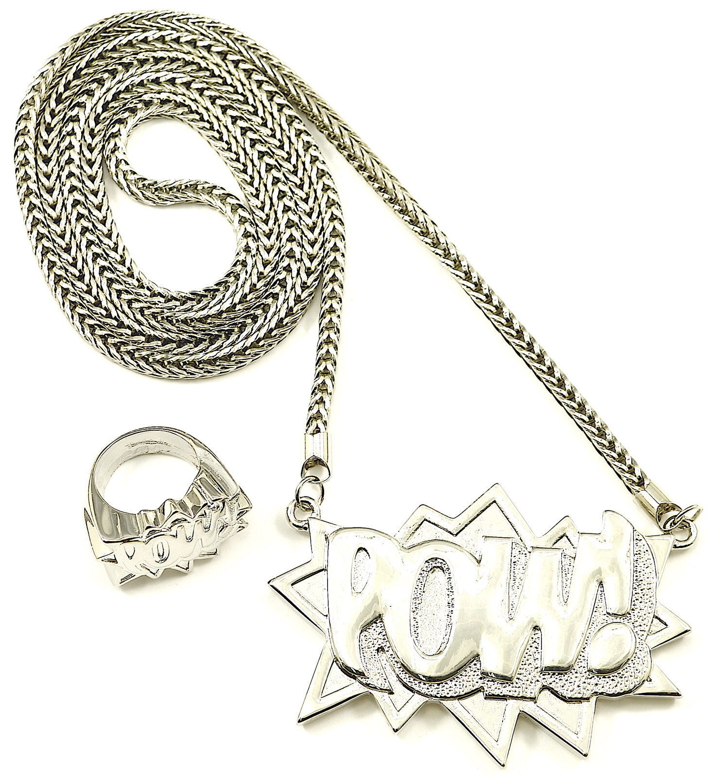 POW Set New Pendant Necklace 36 Inch Franco and 50 similar items