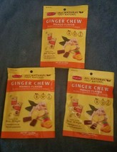 3 PACK POCAS GINGER MANGO FLAVOR CHEW CANDY - $14.85
