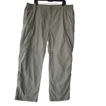 Mountain Club Convertible Men’s Outdoor Nylon Pants Size 42x30 Beige - $17.56