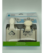 NEW Martha Stewart Butterfly Lace Large Punch Around The Page Set Of 2 Punches - $21.43