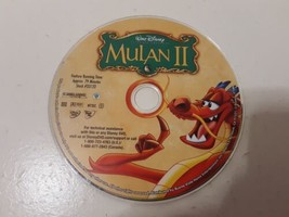 Walt Disney Mulan Ii (2) Dvd No Case Only Dvd - $1.49