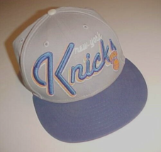 New York Knicks NBA Hardwood Classics Adult Unisex Gray Blue Cap One Siz... - $14.84
