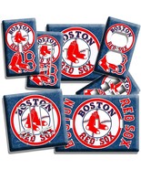 BOSTON RED SOX BASEBALL TEAM LIGHT SWITCH OUTLET WALL PLATES MAN CAVE AR... - $5.99