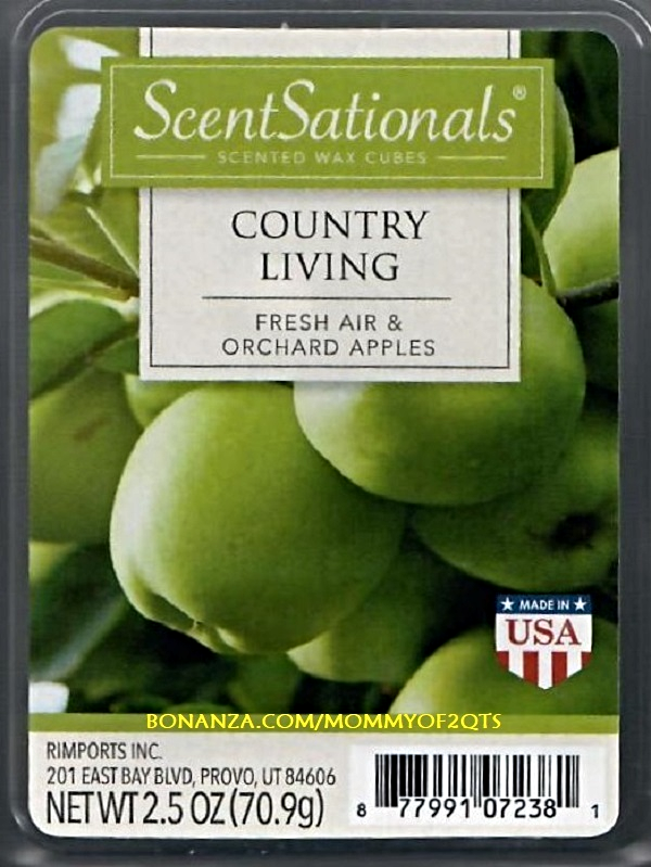 ScentSationals 2.5 oz Hideaway Scented Wax Melts, 4-Pack 