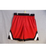 Spalding Shorts Mens Size XL Gym Athletic Basketball Performance Red Black - $13.86
