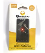 3 Pack Qmadix Anti Glare LCD Screen Protectors Fits Motorola Droid RAZR - $5.99