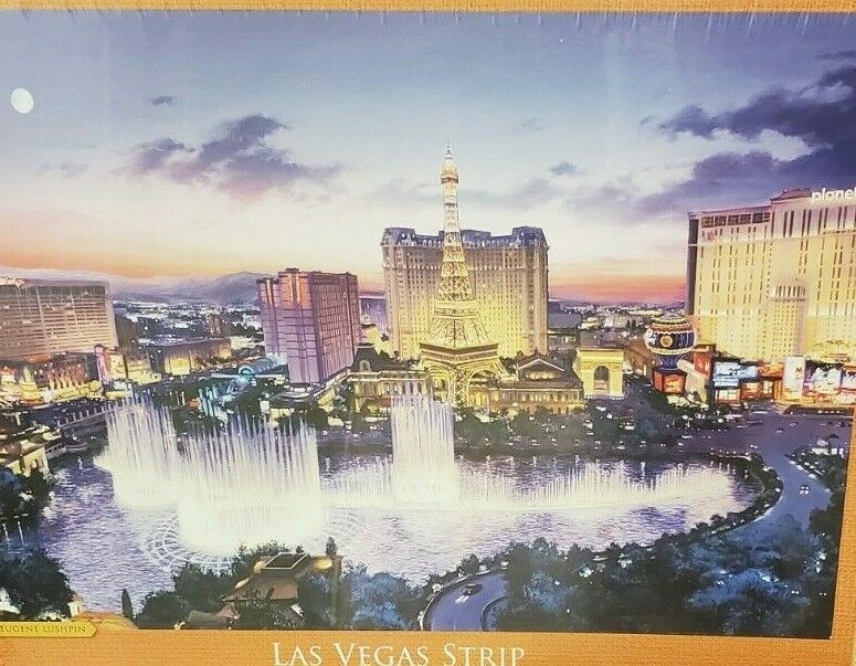 Primary image for NEW Las Vegas 1000 Piece Puzzle Sealed Las Vegas Strip: Eurographics