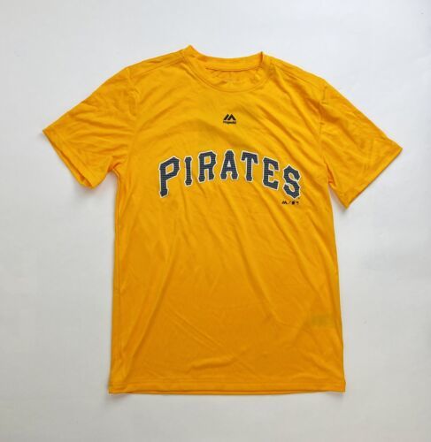 Primary image for Majestic Pittsburgh Pirates Evolution Tee Pick Your Number Youth L Yellow 2Y23