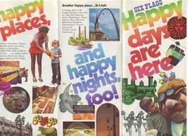 Six Flags Over Mid America Brochure Eureka Missouri 1977  - $27.72