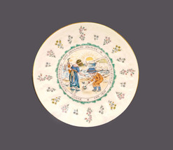 Kate Greenaway's Almanack zodiac plate for Cancer made England by Royal Doulton. - $39.00
