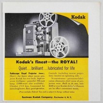 1955 Print Ad Kodak Kodascope 16mm Royal Projector Eastman Rochester,NY - $11.09