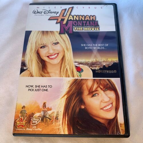 Walt Disney Hannah Montana The Movie Miley Cyrus Dvd 2009 Movie Emily