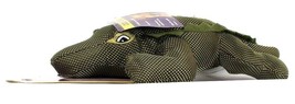 1 Count Multipet Cuddle Buddies Dazzlers Alligator Squeaking Interactive... - $17.99