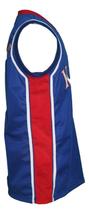 Sherron Collins #4 College Basketball Jersey New Sewn Blue Any Size image 4