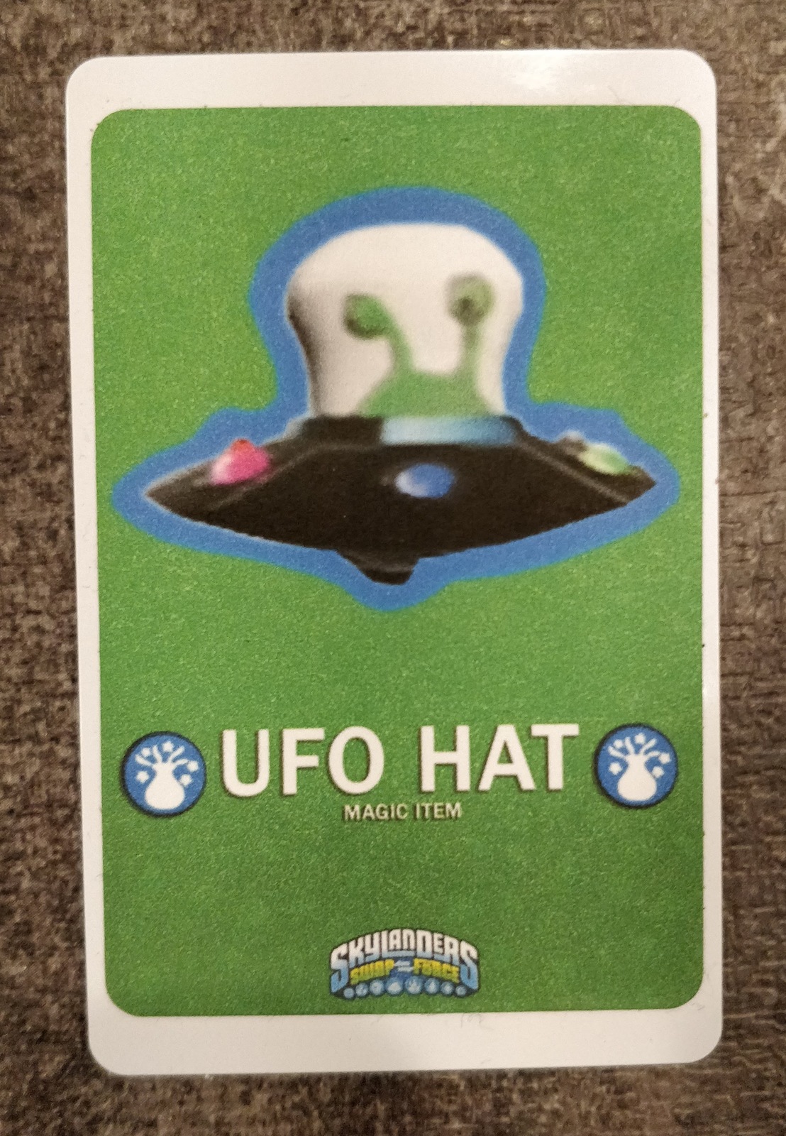 Swap Force UFO Hat Magic Item Skylanders NFC CARD Toys to Life