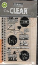 Hero Arts #CL198  Sending Smiles Clear Stamps  - NIP - $11.88