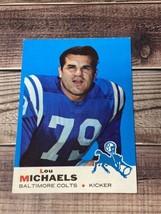 Lot of (4) 1969 Topps Football Cards with Don Meredith #15, Billy