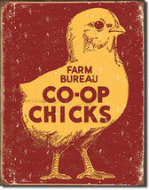 Co-Op Chicks Farm Bureau Free Range Organic Fresh Food and Beverage Meta... - $20.95