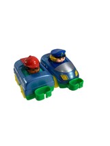 Fisher Price Little People Wheelies Airport Tram Car Train Connect Luggage Lot 2 - $9.89
