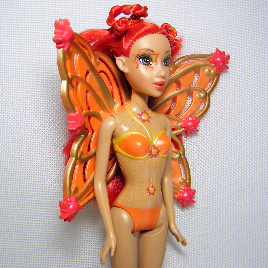 Barbie Fairytopia SUNBURST Magic of The Rainbow Loose Doll Mattel K8134