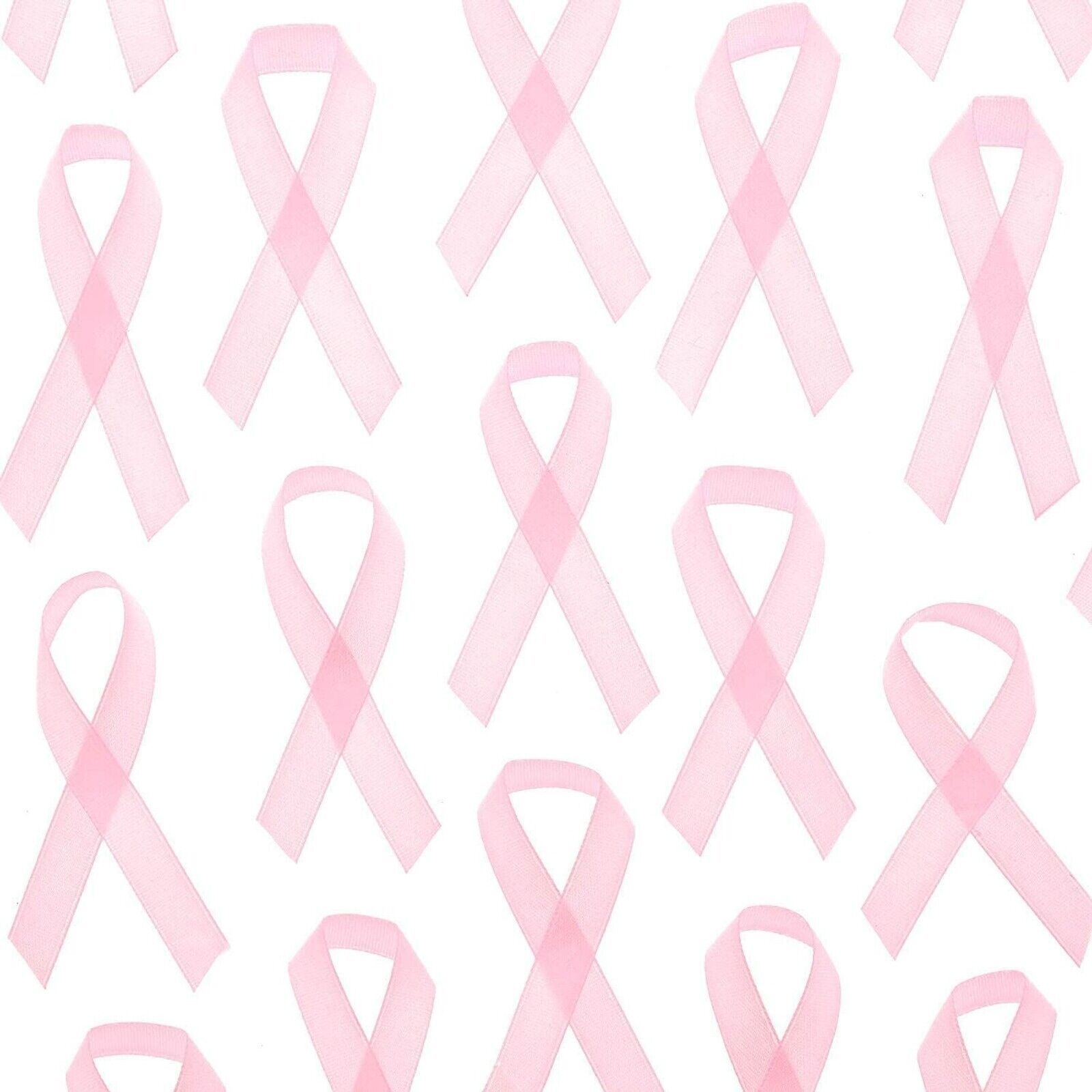 Breast Cancer Ribbon Symbols Wired Ribbon, 1-1/2-Inch, 10-Yard