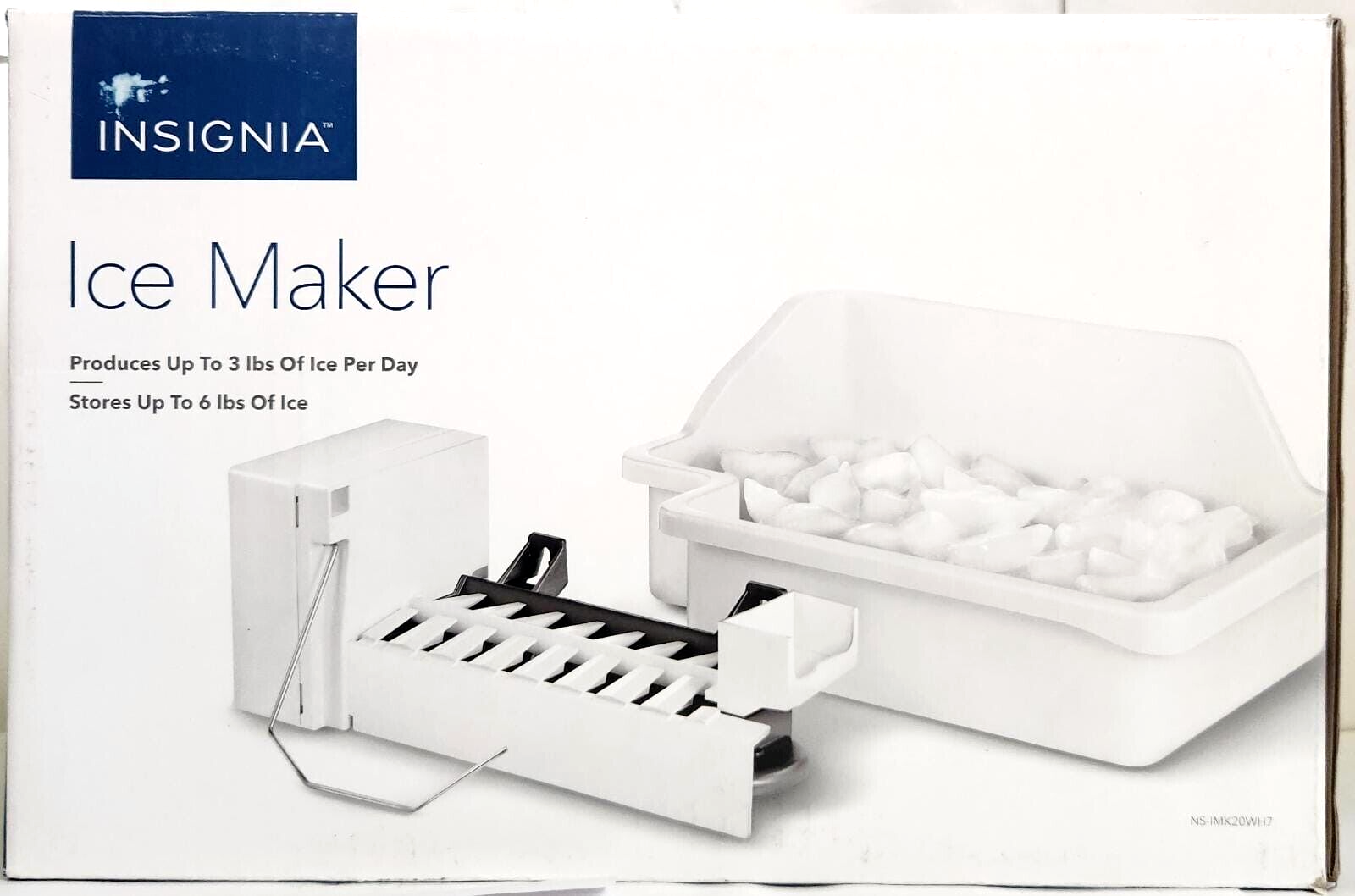 NEW Insignia Refrigerator Icemaker Kit WHITE Refrigerator & Freezer Parts
