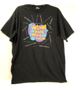 The Velvet Park Music Festival 1995 Delbert McClinton Vintage Black T-Shirt XL - $123.75