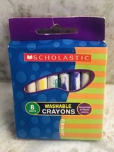 Scholastic Twist-Up Crayons, Assorted Colors, Pack Of 8 Crayons