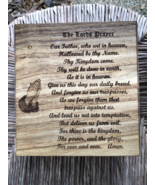 Lords Prayer Laser Engraved Wood Box - $32.95