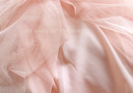 Blush Pink Long Tulle Skirt High Waisted Plus Size Long Tulle Tutu Blush Skirt image 10