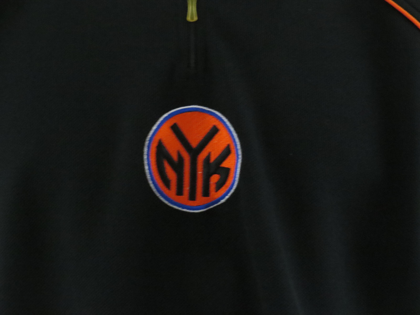 New York Knicks Adidas Black Shooting Shirt Warm Up Mens Authentic