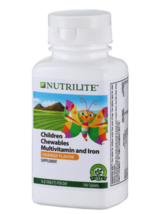 Amway_ Nutrilite Children Multivitamin And Iron Chewables Tablet - 100 T... - $39.00