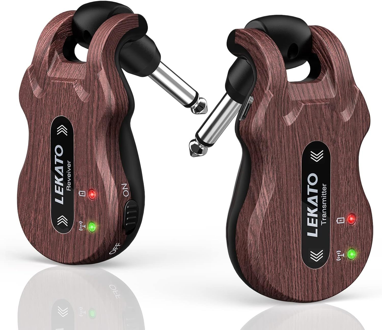 Lekato Wireless Guitar System 5.8 Wireless Guitar Transmitter Receiver