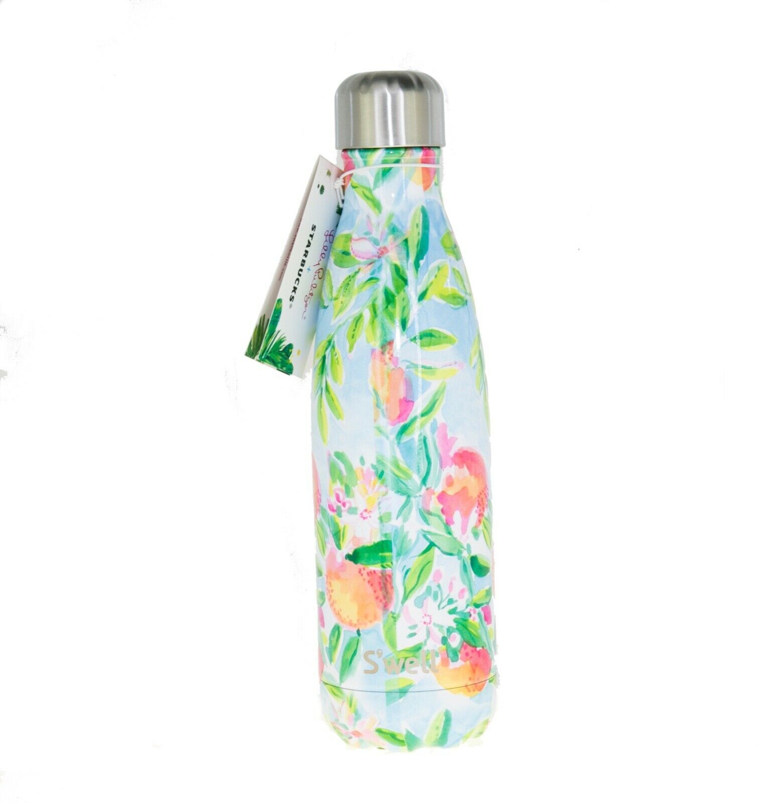 Starbucks Collaborates With Lilly Pulitzer on S'well Water Bottles