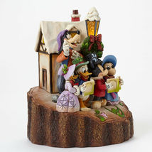 Jim Shore Disney Mickey, Pluto, Donald Duck- Carved by Heart #4046025 7.25" H image 4