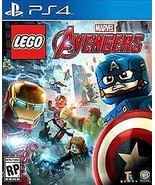 LEGO MARVEL AVENGERS PS4 NEW! SUPER HEROES, CAPTAIN AMERICA, HULK, SPIDE... - $21.77