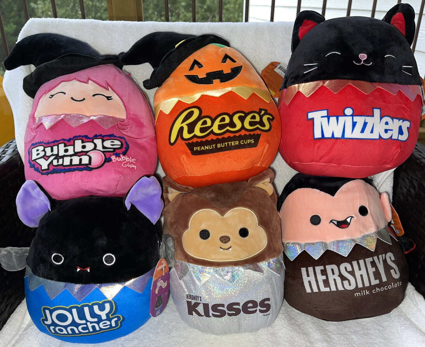 Squishmallows Hershey 8 Bunny Stuffed Animal Plush Toy 