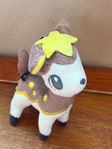 Banpresto Brown Cream & Yellow Plush Pokemon Cute DEER Stuffed Animal Character - $9.49
