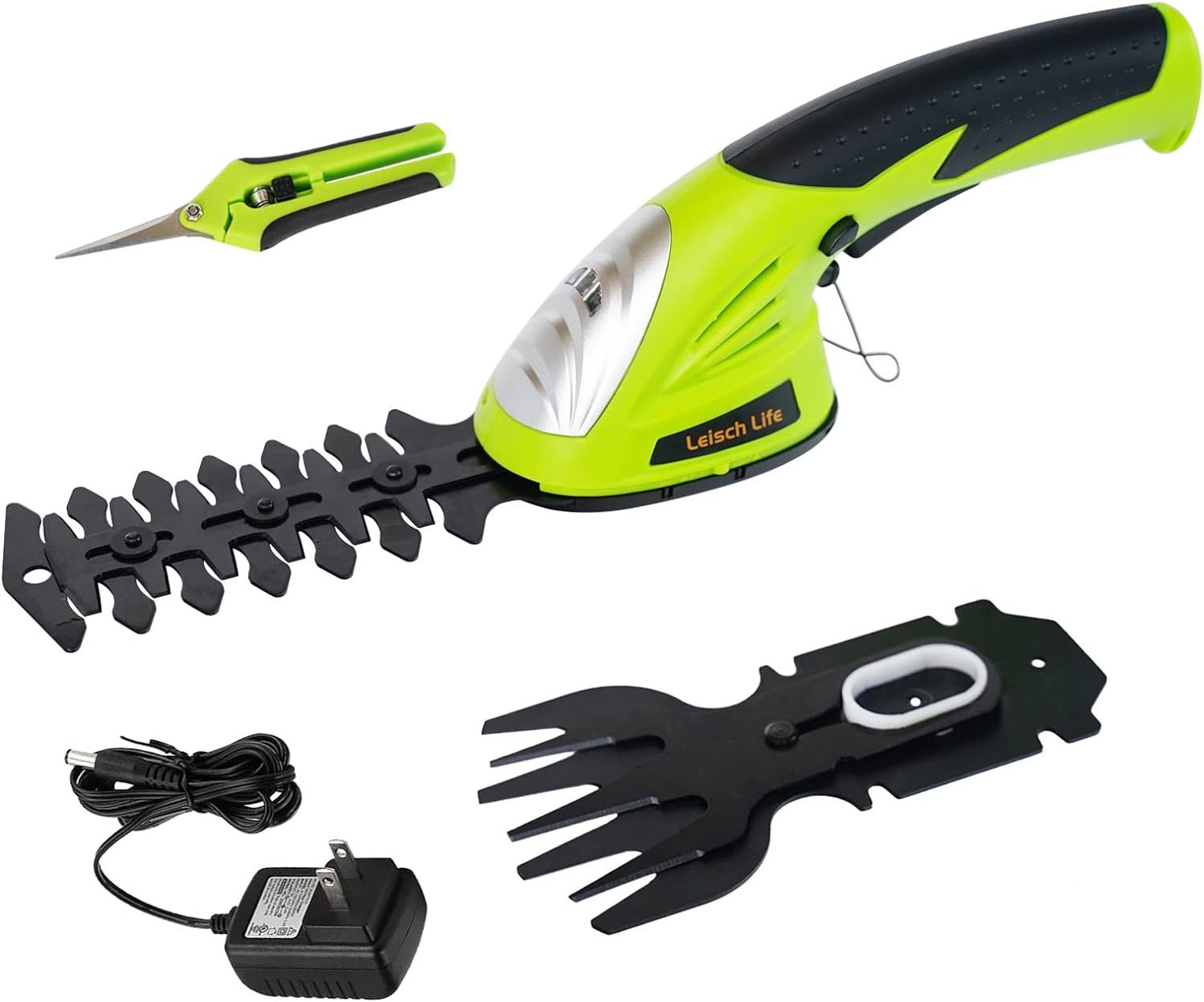 Leisch Life Cordless Grass Shear And Shrubbery Trimmer—2 In 1 Handheld ...