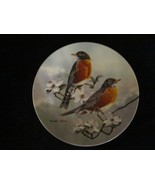 ROBINS WITH A DOGWOOD IN BLOOM Russell Cobane GLORIOUS SONGBIRDS Robin - $29.99