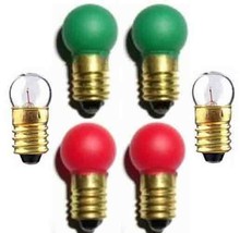 Switch Track BULBS Set 2 ea. 1447 432G 432R for Lionel Marx O O27 Gauge Train - $16.79
