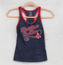 MLB Boston Red Sox Girl&#39;s Child Racer Back Tank Top Blue &amp; Red Size Smal... - $9.71