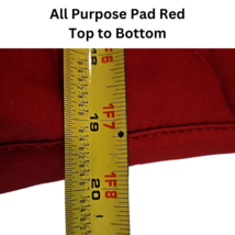 All Purpose English Saddle Pad Red with Pair of Red Polos USED image 5